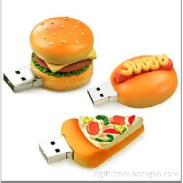 Food USB Gift, Hamburger Gift USB, Christmas USB Flash Pen